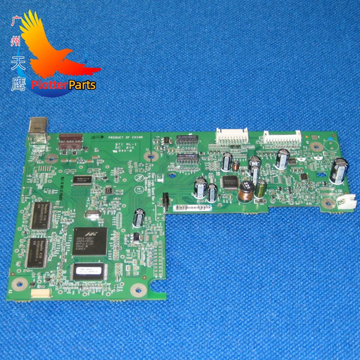 

C8165-67060 Основная материнская плата для HP Deskjet 9800 9800d 9300 1180 1120C 1125C 1280 A3 Бумажный струйный принтер старой модели C8165-80075