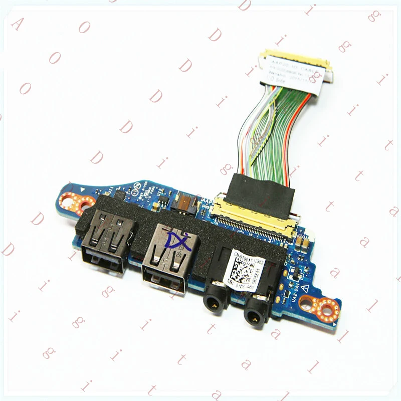 WW FOR DELL Alienware 17 R3 USB Audio Port IO Board+CABLE CHB02 AAP20 0T981T T981T