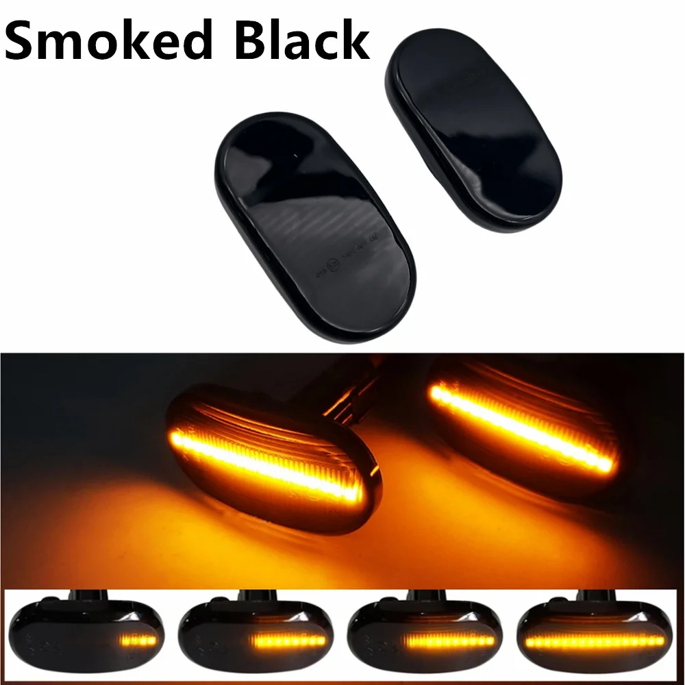 For Suzuki Jimny JB64W Sierra JB74W JB23W Lapin Carry Truck NEW 2PCS Car Dynamic LED Turn Signal Light Super Bright Side Lamp