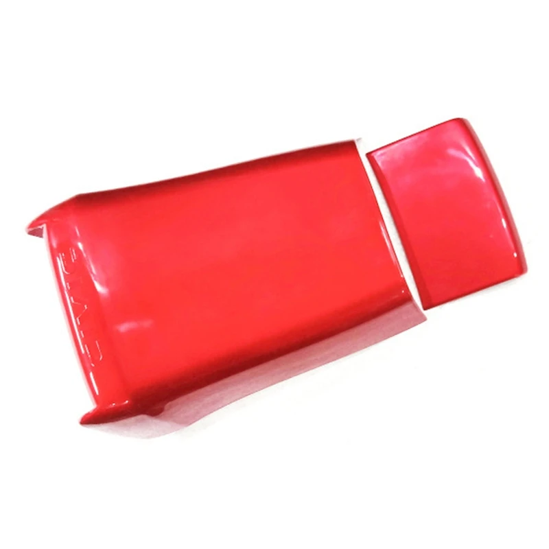 

Red Rear Air Outlet Vent Anti-Kick Panel Trim Armrest Box Anti-Kick Plate for HONDA Civic 10Th