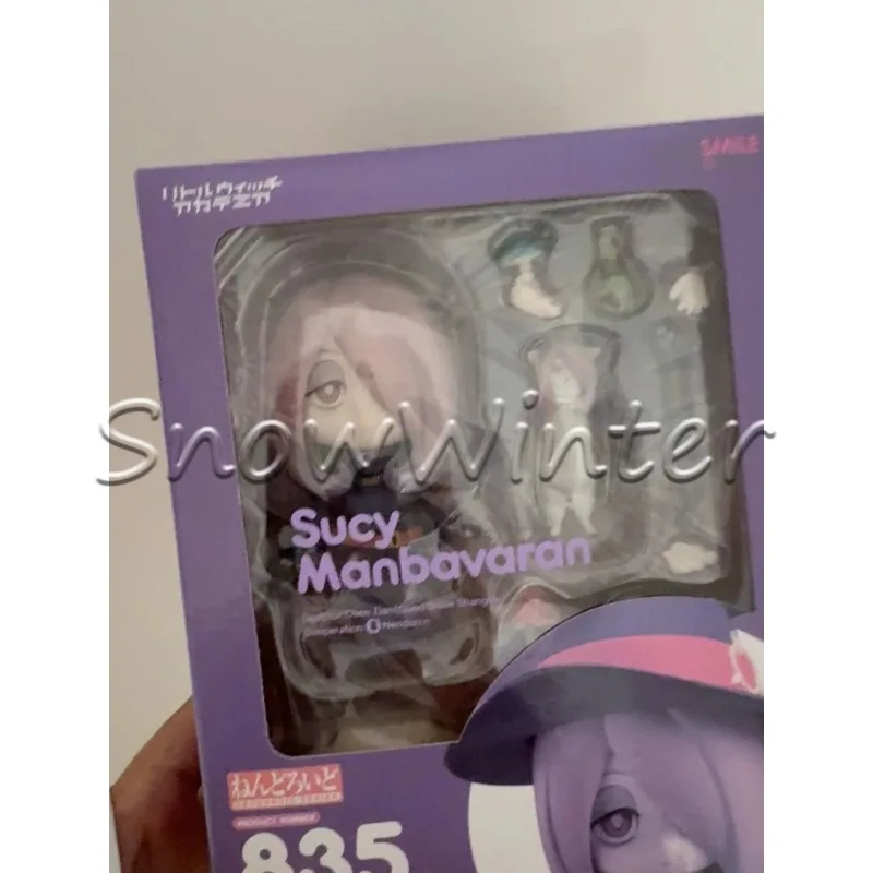 【In Stock】GSC Nendoroid 835 Little Witch Academia Sucy Manbavaran Reprint Q‑Version Collectible Anime Figure