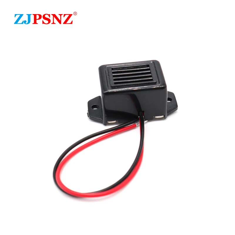 

3V 6V 9V 12V 24V Siren Beeper Buzzer Sound Warning Alarm Adapter Cable Slim Invisible Car Truck Vehicle Reversing Reminders 75dB