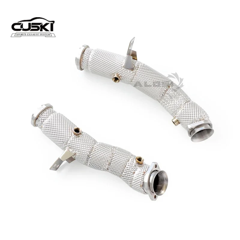 

Self flowing drain pipe with insulation layer suitable for Mercedes AMG GLC43 3.0T 2017-2023 stainless steel exhaust accessories