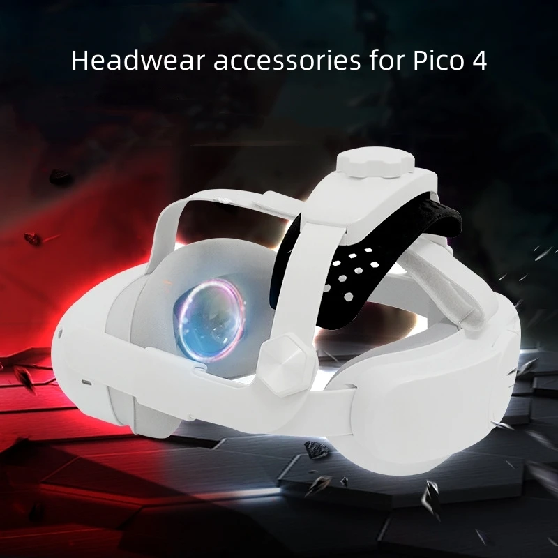 For Pico 4 Accessories Headband Weight Reduction Stress Reduction Kit Comfortable Adjustable Ergonomic Head Brace Accessories