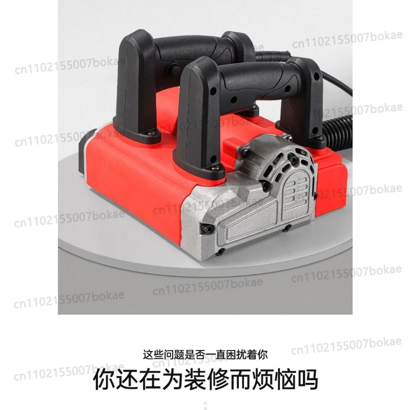 New model electric wall-sanding machine - dust-free plaster scraping and fully automatic wall grinding machine