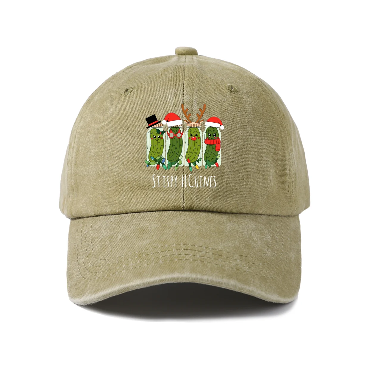 Expressive Slogan Graphic Baseball Cap, Vintage Washed Adjustable Unisex Dad Hat, Everyday Gift