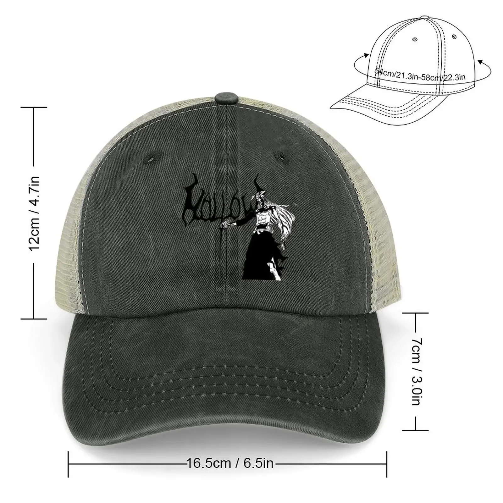 Bleach anime ''HOLLOW'' Cowboy Hat foam party Hat tea Hat Men Women's