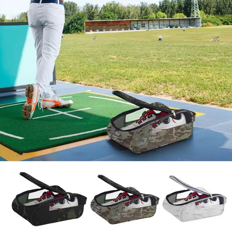 Womens Golf Shoe Bag Athletic Shoe Bag Travel Shoe Bag Breathable Sneaker Bag Shoe Travel Case Sport Shoe Carrier Bags For Shoes