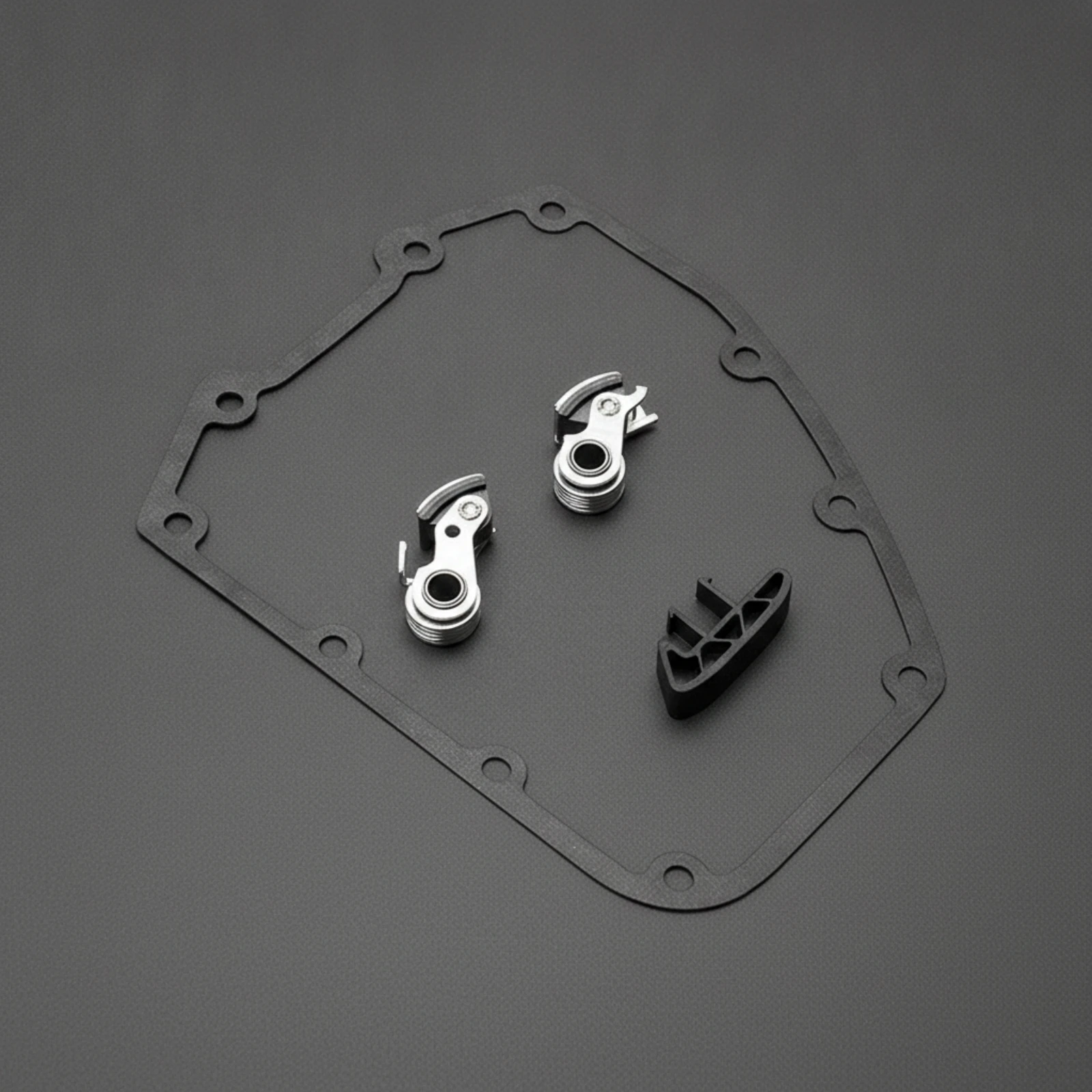 Cam Chain Tensioner Kit Long-Lasting Twin Cam Chain Tensioner Cover Gasket Metal Heavy Duty for Motorcycle Riders, Engine Repair