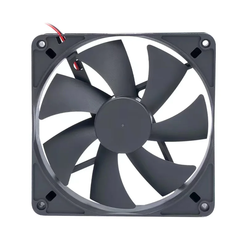140 مللي متر 14 سنتيمتر 14025 مروحة 5 فولت 12 فولت 24 فولت 2000 دورة في الدقيقة مروحة تيار مستمر فرش مروحة التبريد 140x140x25 مللي متر 2PIN جهاز كمبيوتر شخصي برودة