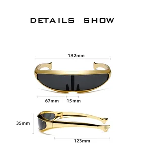 10 최고의 판매 선글라스 스팀 펑크 - №5