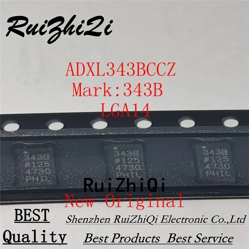 1PCS/LOT NEW ADXL343BCCZ 343B ADXL343B .ADXL345BCCZ 345B LGA14 IC