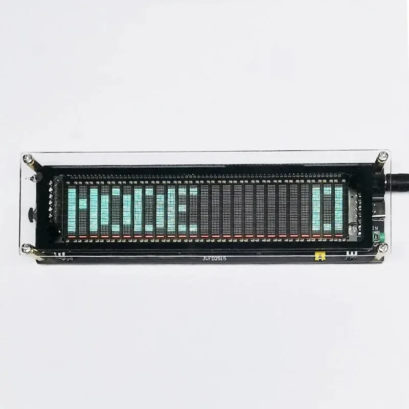 5V -12V Indicator Rhythm Analyzer VU Meter Car POWER Amplifier VFD Music Spectrum Display Clock Voice Control Level