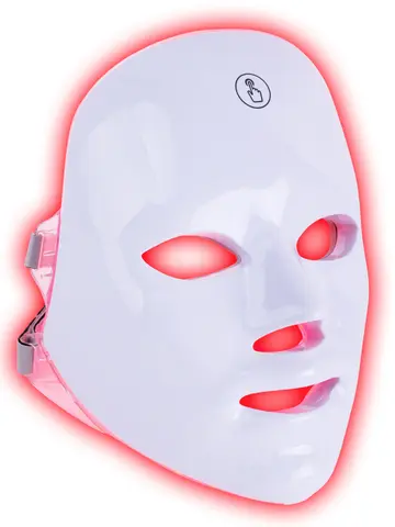 7색 LED 광자 얼굴 미용 기기 일곱 가지 광파로 종합적으로 얼굴 피부 문제 개선 전면 커버