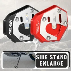 Motorcycle Accessories XRV750 Side Stand Plate FOR HONDA AFRICA TWIN XRV750 XRV 750 AFRICATWIN Enlarge extension Support Shell