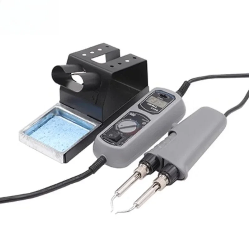 

938D electric soldering iron, portable double elbow PID temperature control mini forceps