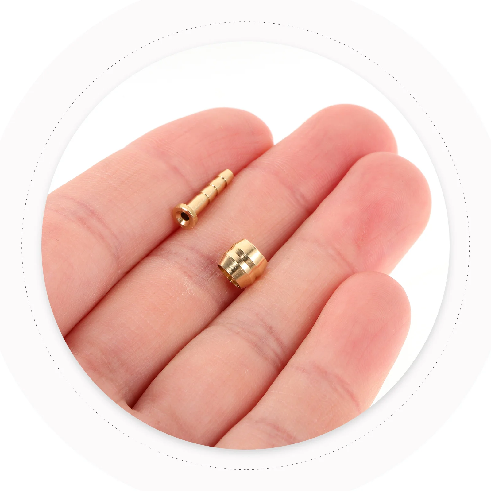 

10 set Bicycle Oil Disc Fitting Mountain Bike Hydraulic Brake Hose Insert Metal Replacement Quick Repair Bike Maintenance Tool