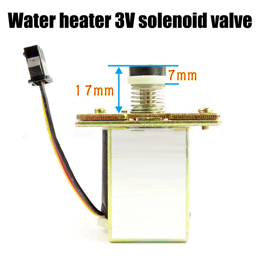 Válvula Solenoide del calentador de agua a Gas DC3V ZD131-B para la mayoría de los accesorios del calentador de agua de la válvula solenoide del calentador de agua de Gas mejoras para el hogar