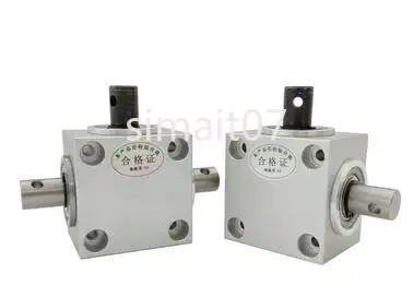 

High Quality 1520W LZXQ 15 Horizontal Right Angle Steering Gear Shaft 1.5 Module 20 Teeth 90 Degree Commutator Gear Ratio 1:1