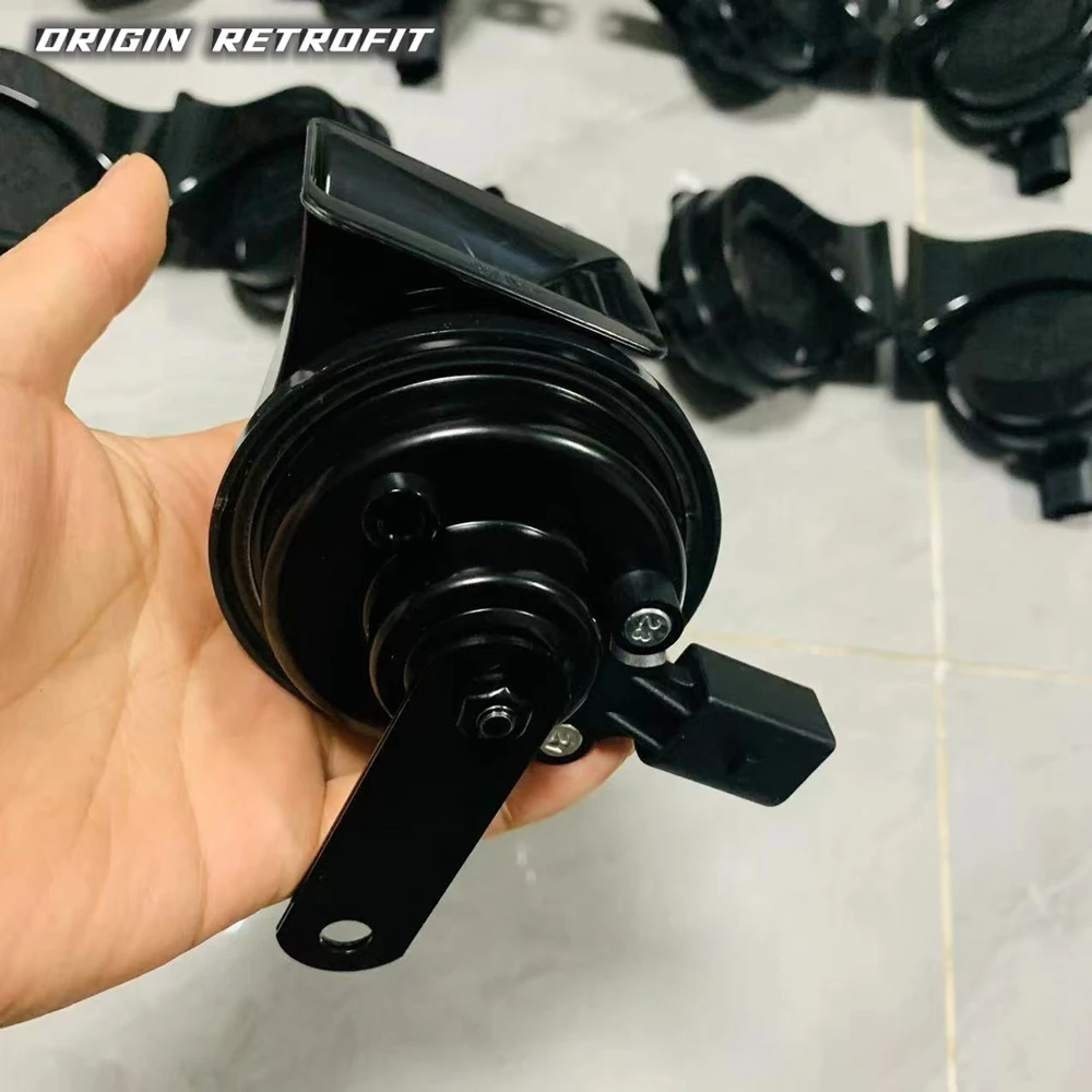 

12V Dual tone snail horn 400hz waterproof loud car horn