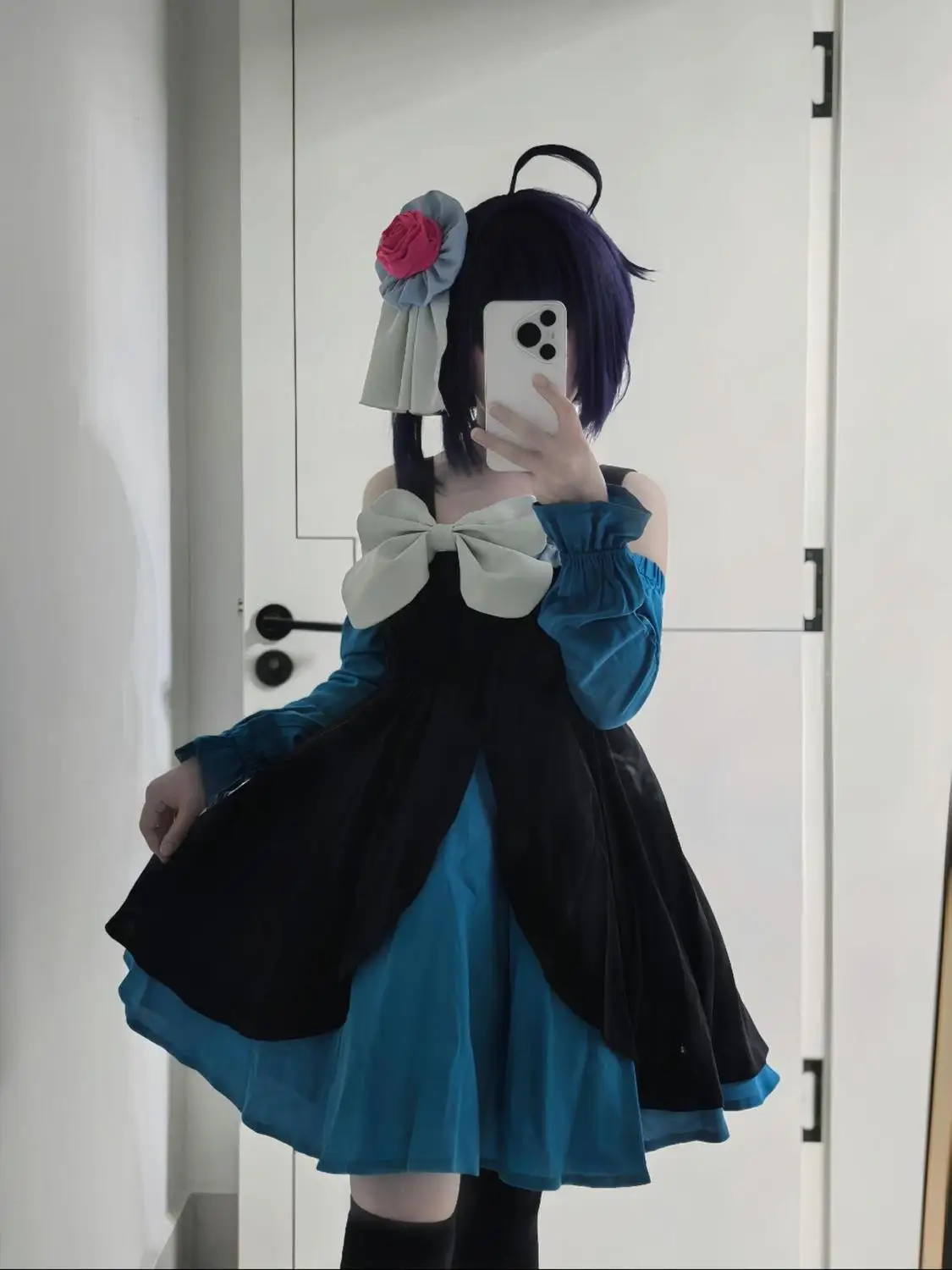 

Japan Chuunibyou Also Wants To Fall In Love Cos Clothing Kotori Yu Rikka Wedding Hanamaru Japanese Dress Cosplay Suit