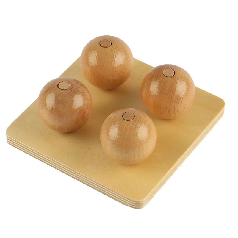 Montessori Learning Baby Toy Balls On Small Pegs Kids Wooden Educational Children Toy Preschoool Teaching Toys for Children