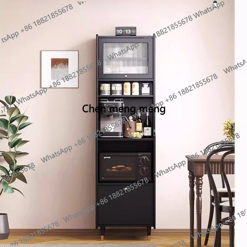 

Kitchen Sideboard Wine Cabinet Small Apartment Saving Space Narrow Wine Cabinet Vertical Design Bar Furniture Drankenkast