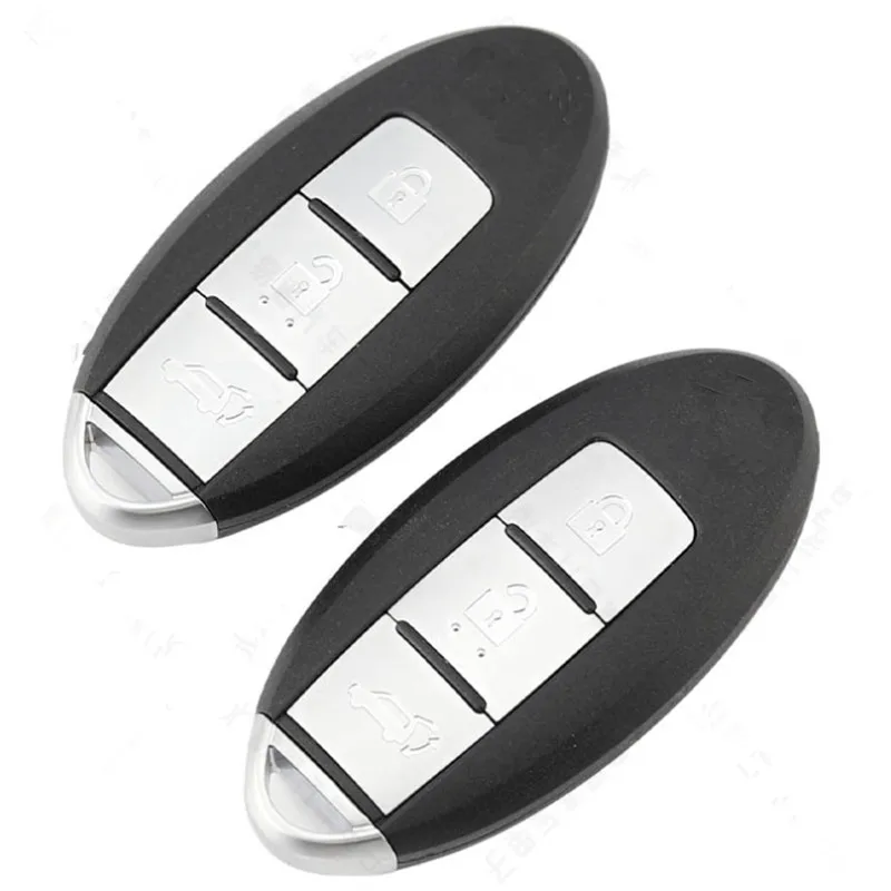 

DAKATU для Nissan SUV Xtrail X-Trail Qashqai, сменный смарт-пульт дистанционного ключа автомобиля, чехол с 3-кнопкой