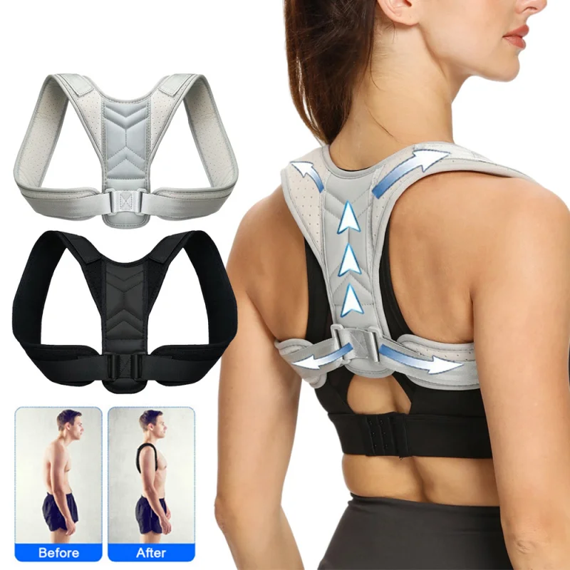 

Back collarbone correction belt men and women anti-hunchback posture correction belt Corrector