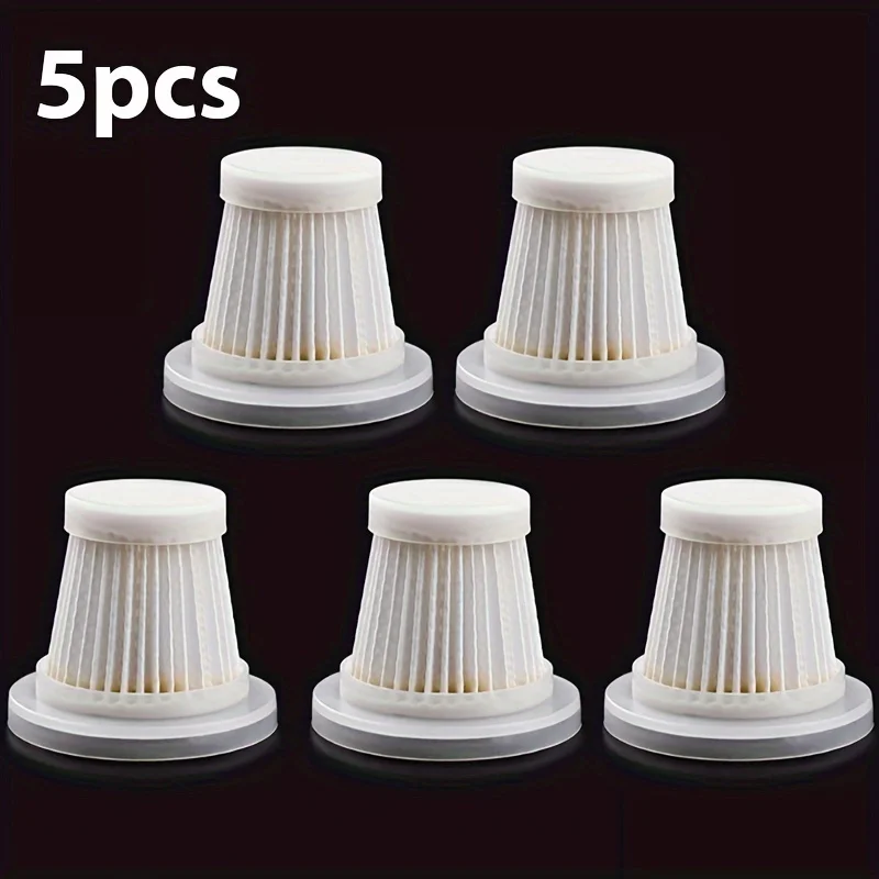 3/5PCS Car Element Handheld Vacuum Cleaner Wireless Replacement Cordless Vacuum Cleaner Filter Parts