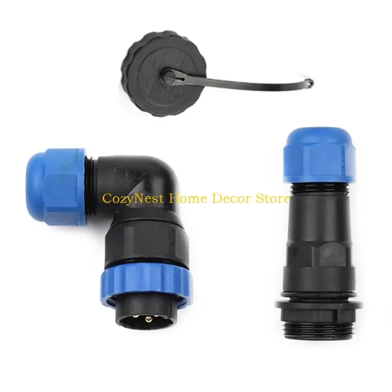 92MF Industrial Power Connectors Male Female Plug Socket SP20W Waterproof Quick Connector Easy to Installation