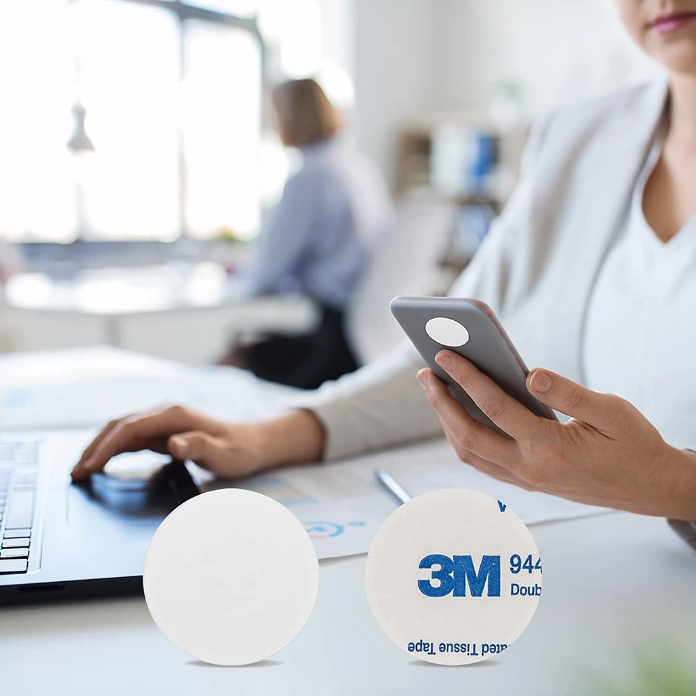 Антиметаллическая метка NFC, антиметаллическая поверхность, NFC-метка, белая металлическая наклейка NFC, металлический чип NFC-метки, совместимый с Android и iPhone