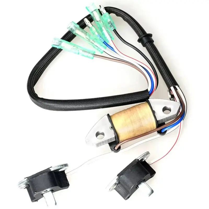 3X 69P-85541-19 Charge Coil Coil Pulser Assy 61N-85543-09 For Yamaha 25HP 30HP 2 Stroke Boat Motor 69P-85541-09-M54K