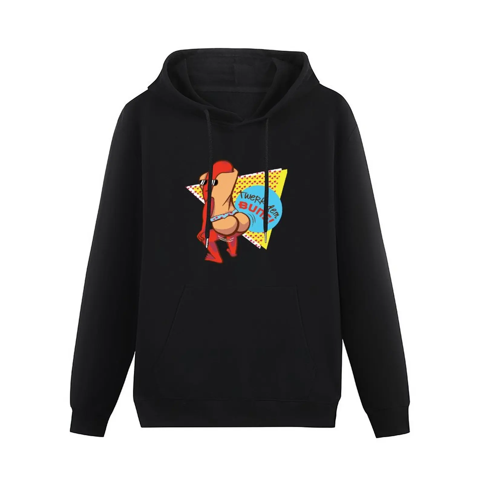 Twerk Dem Buns! Dancing Hot Dog Art Pullover Hoodie japanese style graphic hoodie