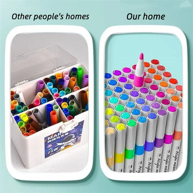 12 Colors Kids Ceramic Paint Marker Pens Acrylic Paint Pens for Kids DIY Ceramic Painting, Wood, Rock Paint Glass Drawing