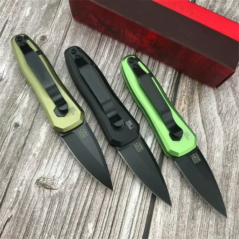 KS 7500 Launch 4 Mini Knife 8Cr18Mov Sharp Blade Aluminum Alloy Handle Outdoor Hunting Multi-purpose Rescue Survival Tool