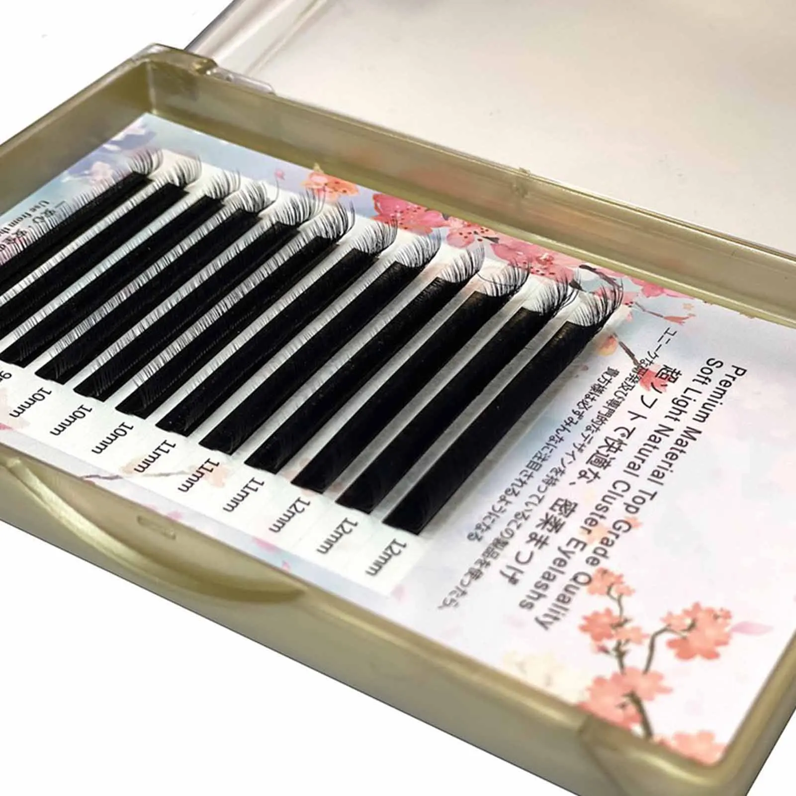 وصلات رموش طويلة الحجم سهلة الاستخدام، رموش طويلة للشعر من قطعة واحدة لاختيارات الزفاف التي يرجع تاريخها #2