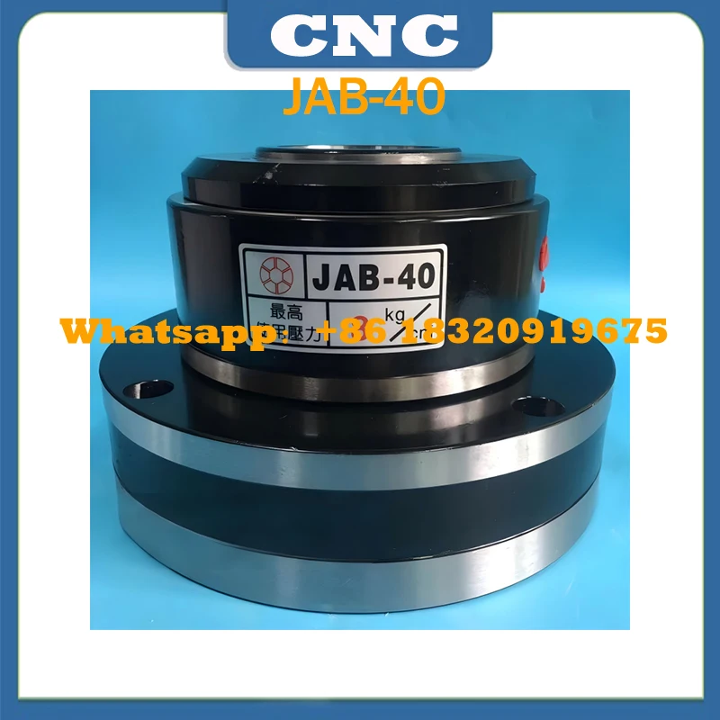 CNC speed Rotary air pressure JAB-40 hollow chuck inside the outer clip collet clip pneumatic chuck collet chuck