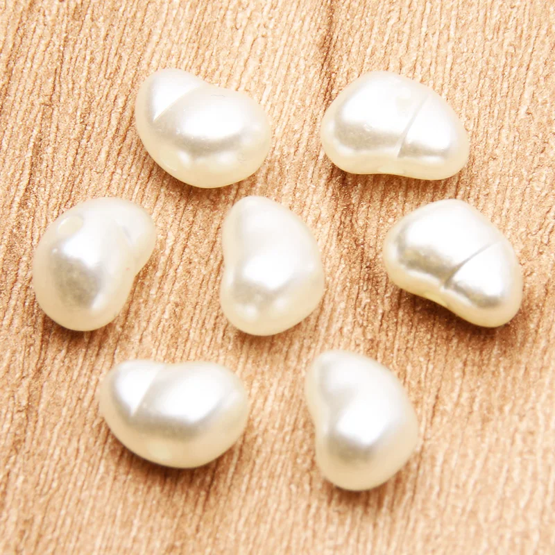 100pcs/lot Irregular Imitation Pearl Beads Acrylic Loose Spacer Pearl Beads For Diy Jewelry Making Bracelet Necklace Accessories