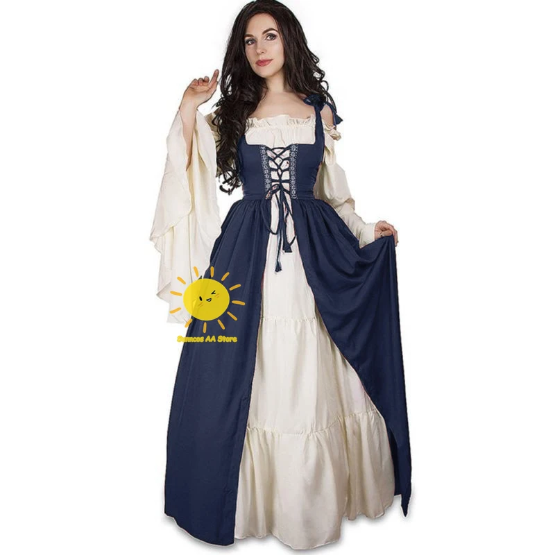 Mittelalter liche Renaissance Cosplay Frauen Kostüm Cosplay über Anzug Wein rot Kleid Weste Victoria Prinzessin Steam Punk Strap Plus Size