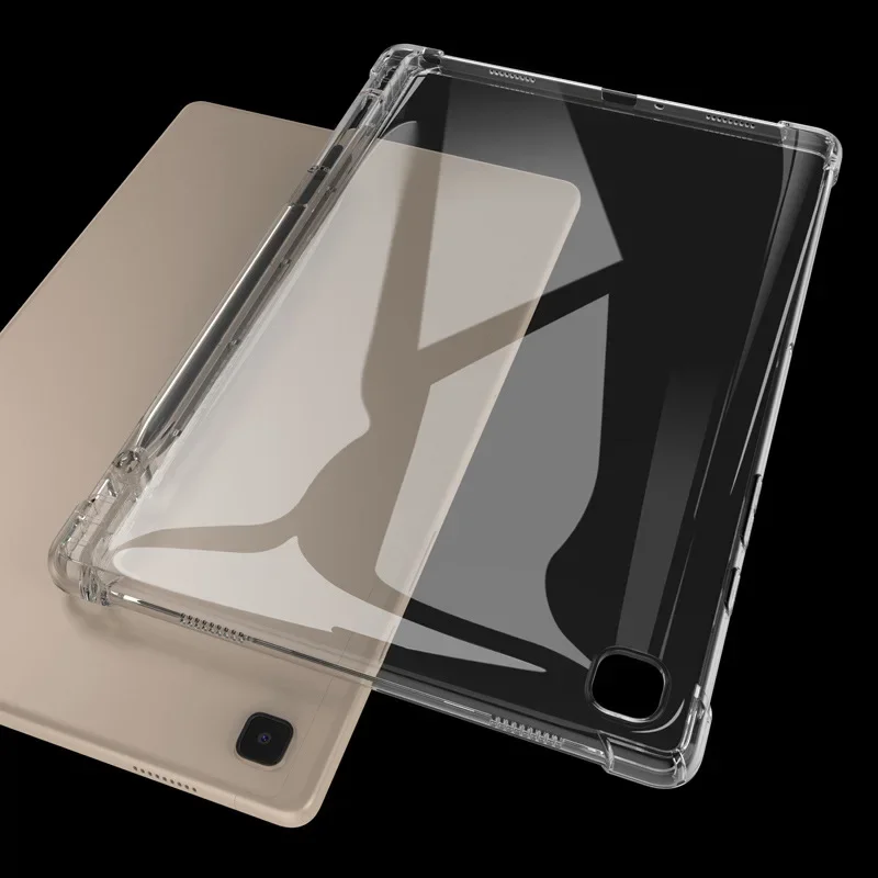 حافظة كمبيوتر لوحي شفافة مع فتحة قلم لهاتف سامسونج جالاكسي تاب S11 Ultra S7 S8 S9 + S10 Lite FE Plus 2025 A11 A9 A8 A7 S6 Lite #6