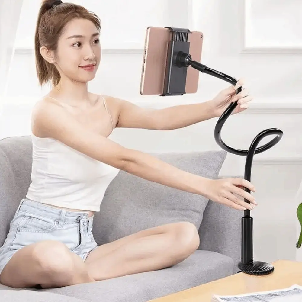 Supporto per telefono cellulare pieghevole Supporto per smartphone regolabile Supporti per comodino Staffe per montaggio da tavolo per letto domestico