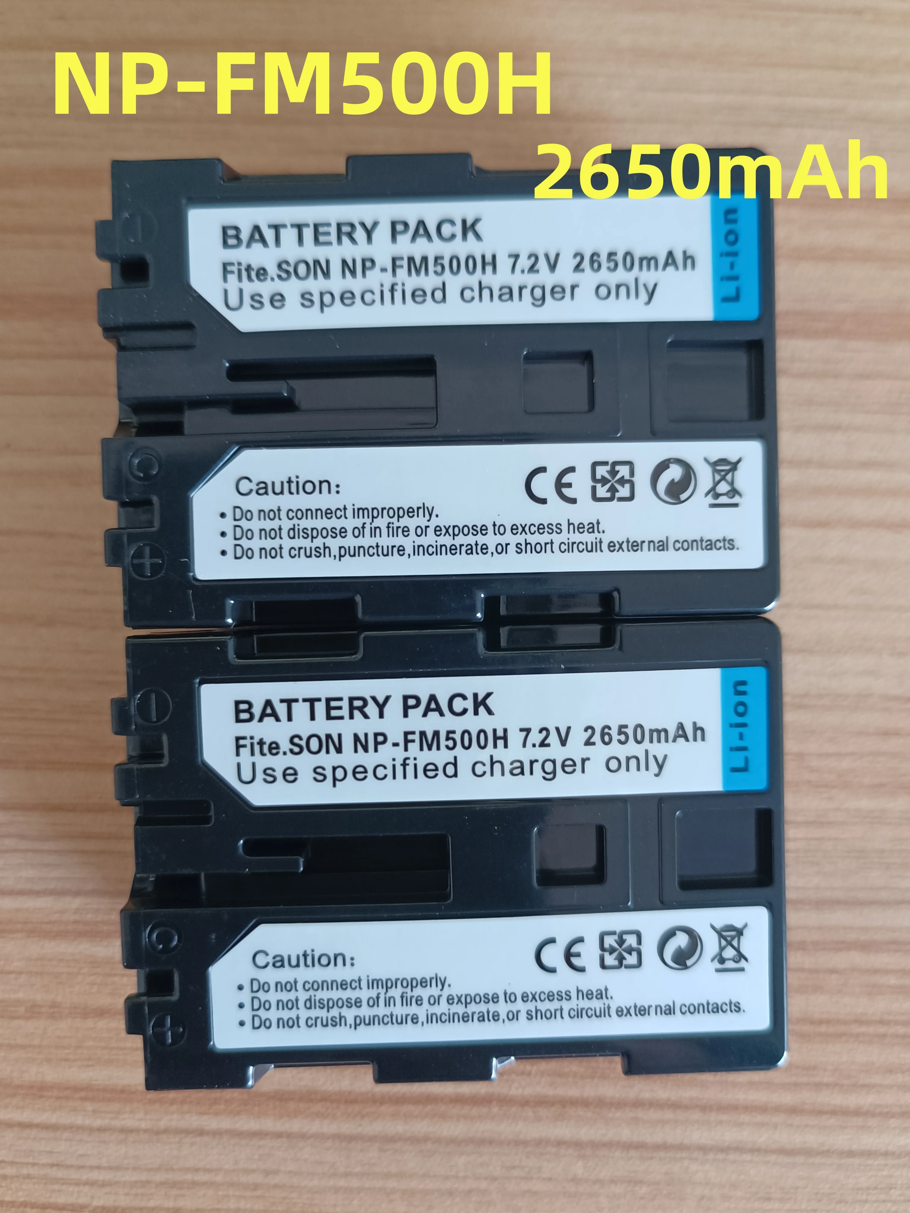 2650Mah NP-FM500H N… - image