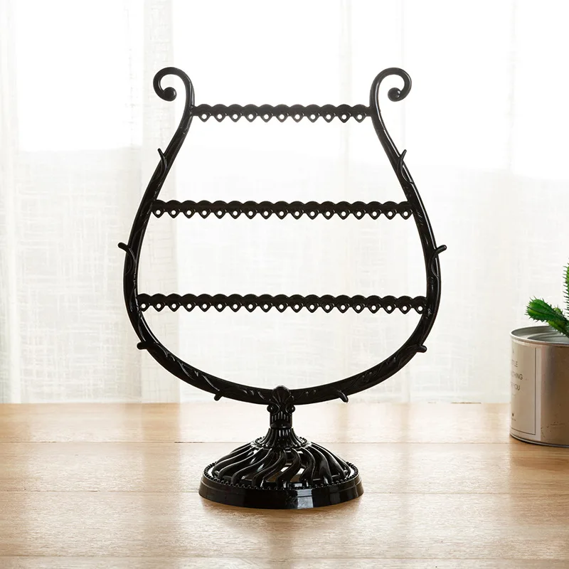 Creative Wine Cup Shape Earrings Display Bracelet Storage Shelf Jewelry Storage Holder Ear Stud Stand Jewelry Organizer