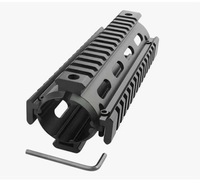 20MM Metal Airguns Airsoft AK47 M4 M16 AR15 AR10 M-LOK Handguard NSR for Hunting Tactical Rifle Scope Picatinny Rail MI