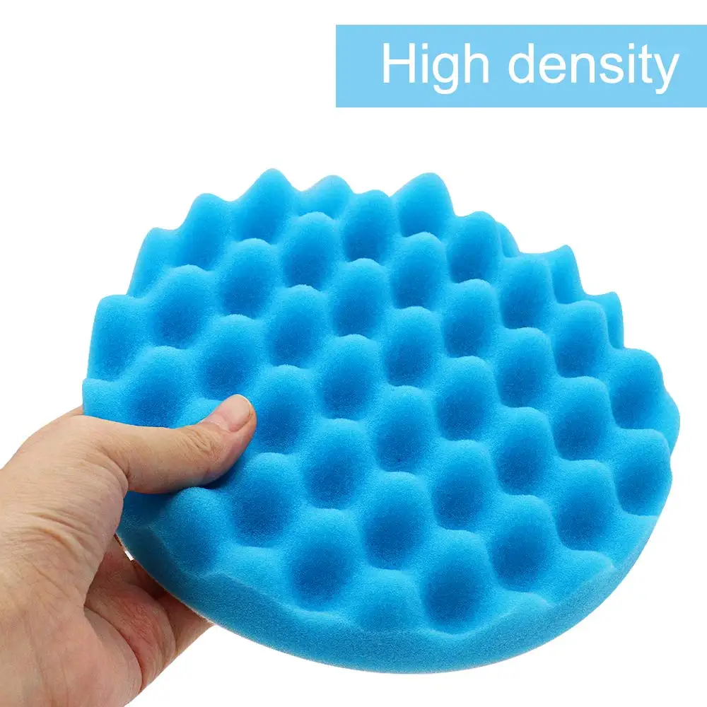 3/4/5/6Inch Polishing Pads for Drill, Compound Buffing Sponge Pads for Auto Car Polishers,5Pcs for Car Polishing, Sanding,Waxing