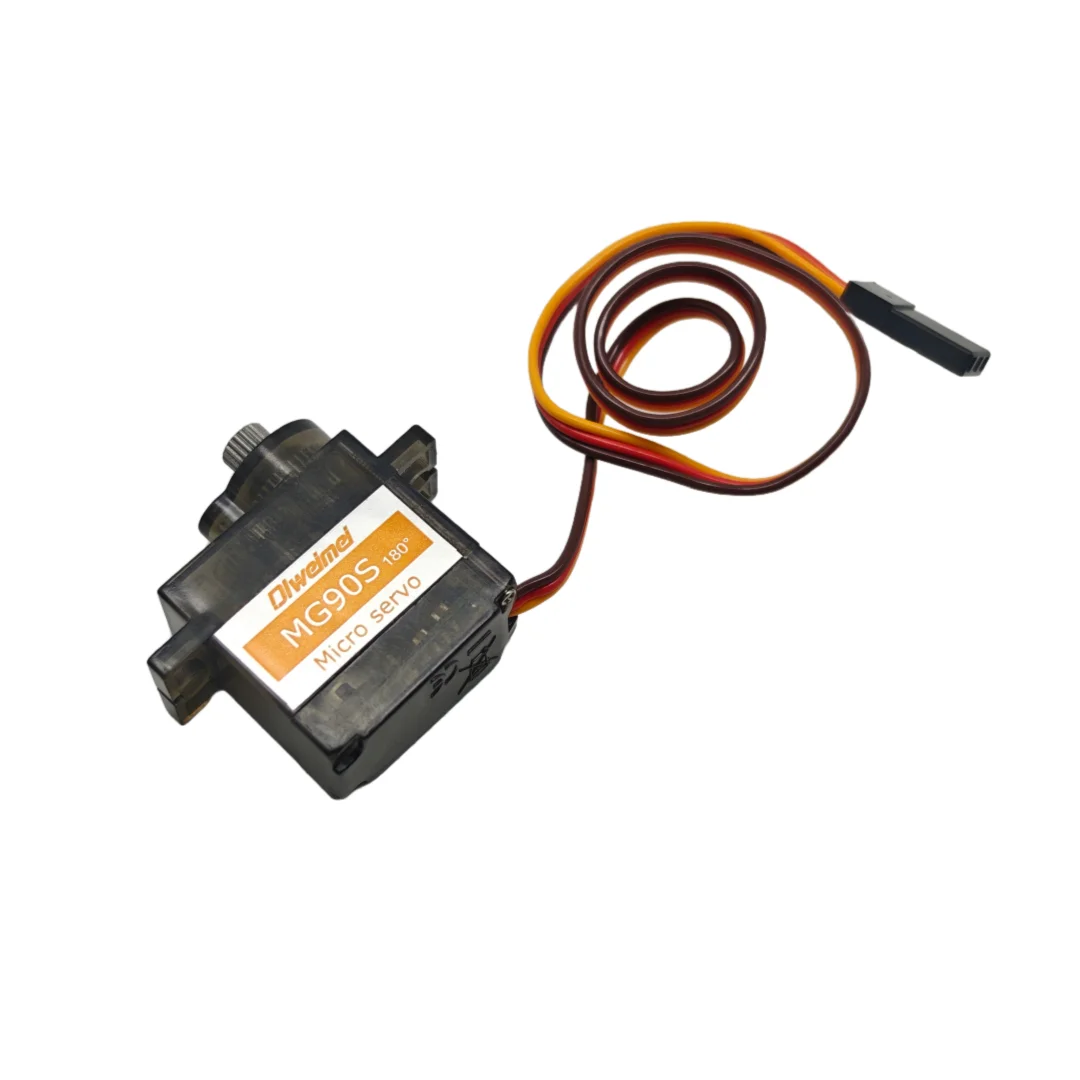 DlweimeiMG90S/Servo 10/20/50/ Pcs All Metal Gear 9g SG90 Upgraded Version For Helicopter Plane Boat Car MG90 9G Trex 450RC Robot