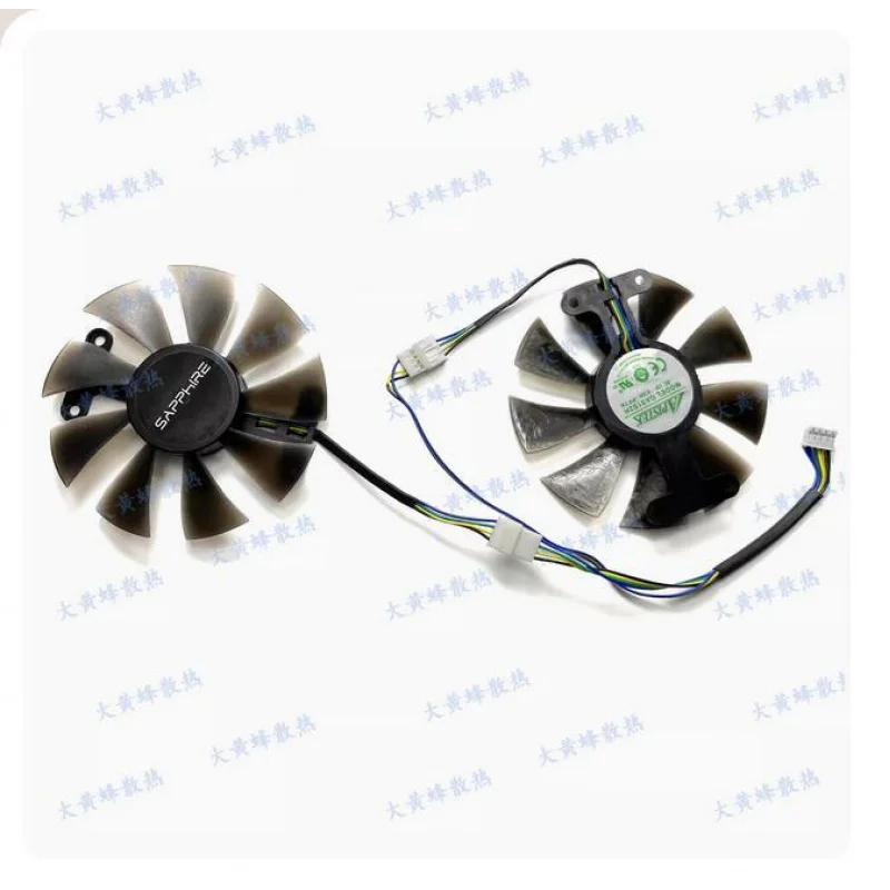 Graphics Card Cooling Fan GA91B2H For Sapphire RX 460 550 560 D5 Platinum OC **