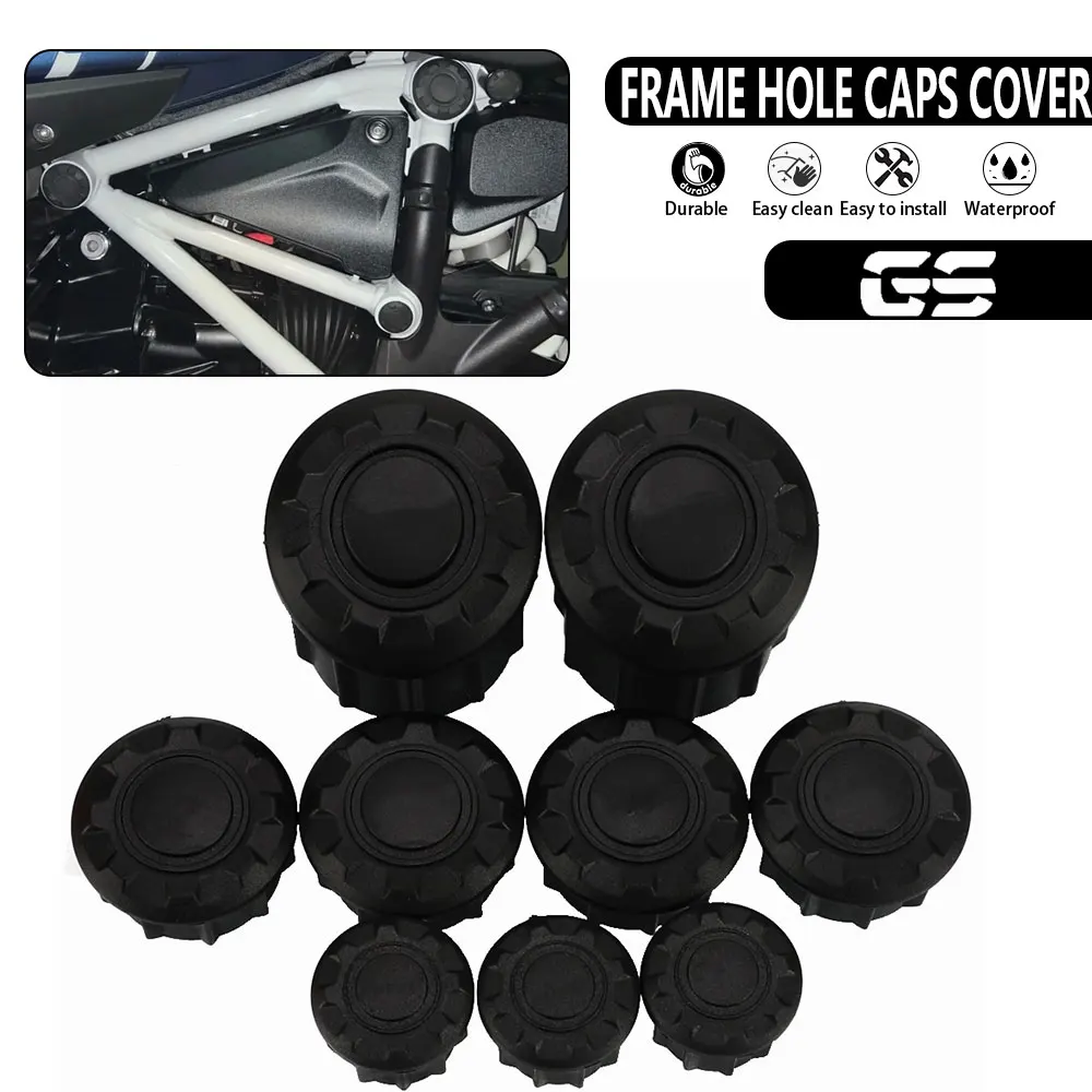 

Motorcycle Frame Hole Cover Caps Plug Decorative Frame Cap For BMW R1200GS LC 2022 2023 2024 R1250GS R 1200 1250 GS Adventure