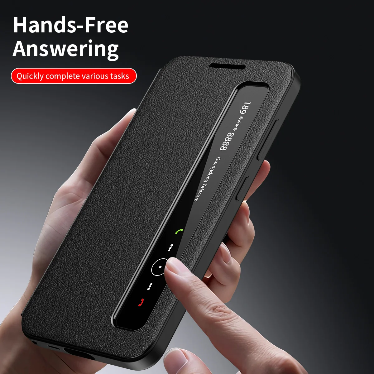 

S26 Ultra For Samsung Galaxy S26Ultra Smart Side Window Case, Wake Up/Sleep, Phone Full Protect Cover Case,Hands Free Answering